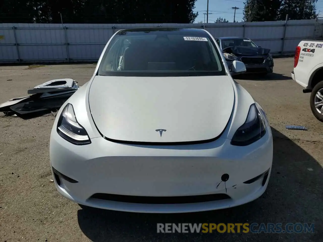 5 Photograph of a damaged car 7SAYGDEE4PF757685 TESLA MODEL Y 2023