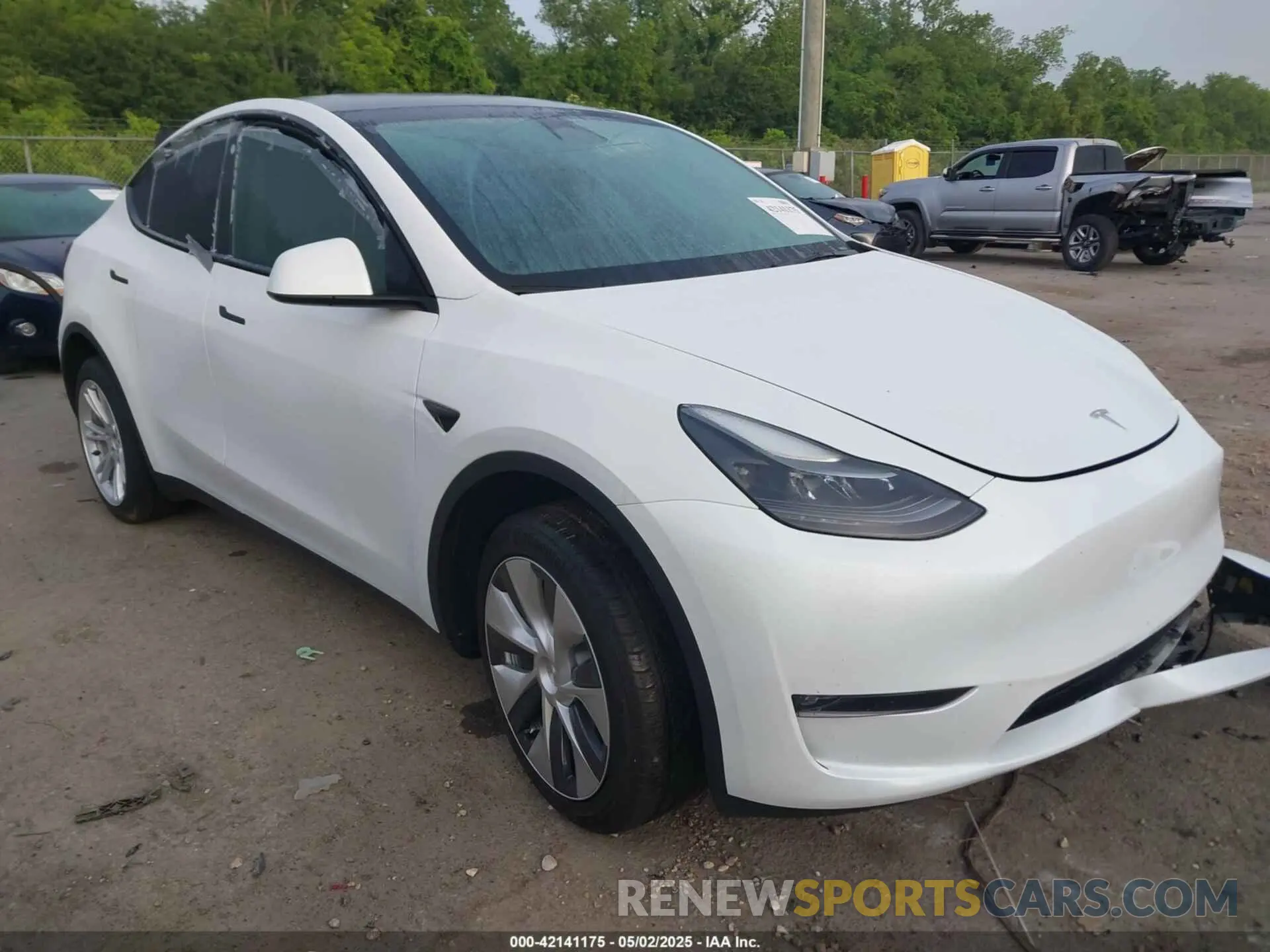 1 Photograph of a damaged car 7SAYGDEE4PF770307 TESLA MODEL Y 2023