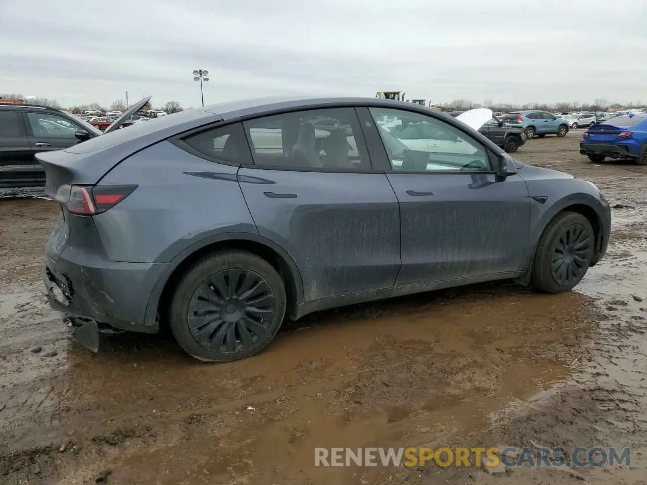 3 Photograph of a damaged car 7SAYGDEE4PF801510 TESLA MODEL Y 2023