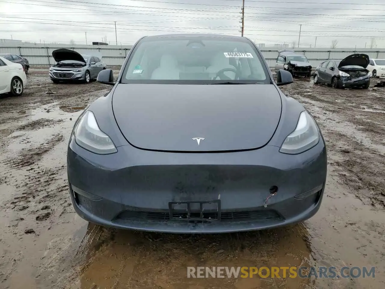 5 Photograph of a damaged car 7SAYGDEE4PF801510 TESLA MODEL Y 2023