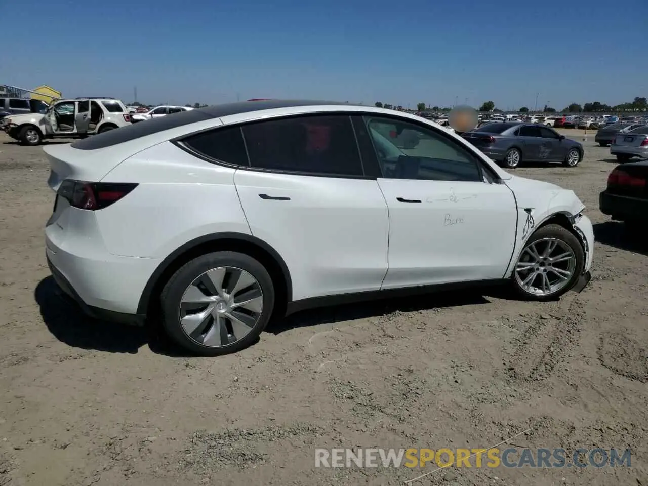 3 Photograph of a damaged car 7SAYGDEE4PF825757 TESLA MODEL Y 2023