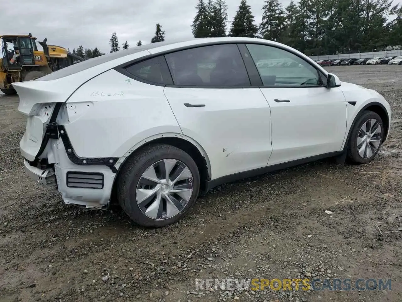 3 Photograph of a damaged car 7SAYGDEE4PF836872 TESLA MODEL Y 2023
