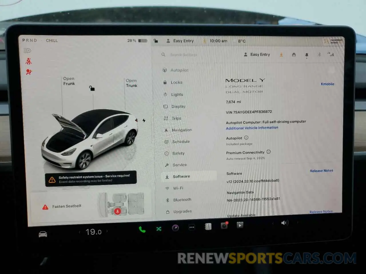 9 Photograph of a damaged car 7SAYGDEE4PF836872 TESLA MODEL Y 2023