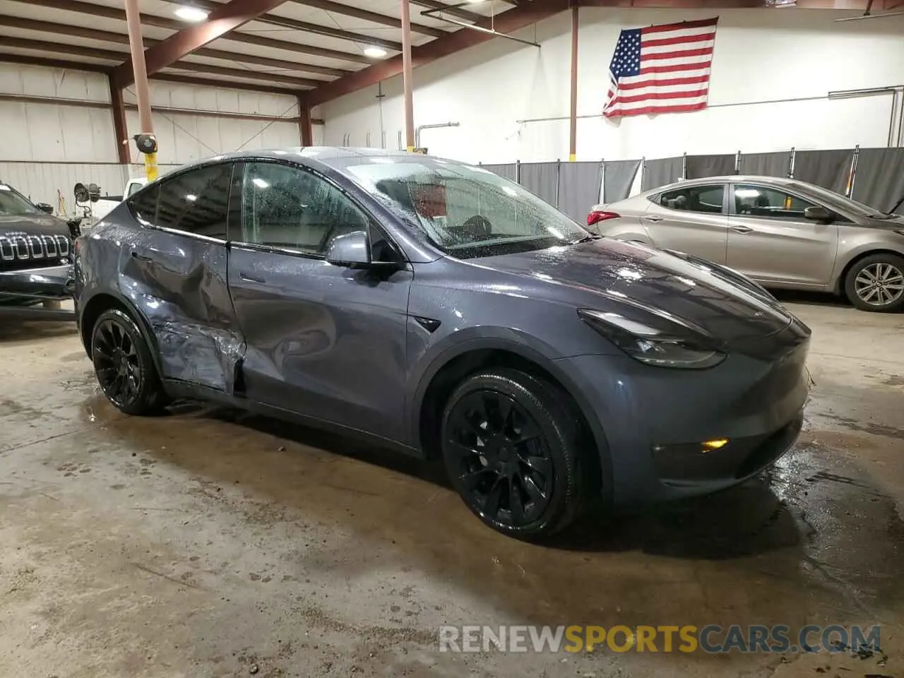 4 Photograph of a damaged car 7SAYGDEE4PF854773 TESLA MODEL Y 2023