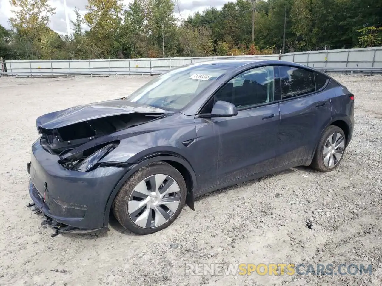 1 Photograph of a damaged car 7SAYGDEE4PF855986 TESLA MODEL Y 2023