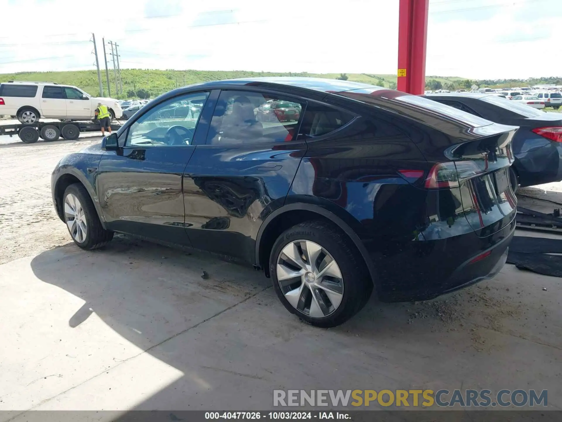 14 Photograph of a damaged car 7SAYGDEE4PF858340 TESLA MODEL Y 2023
