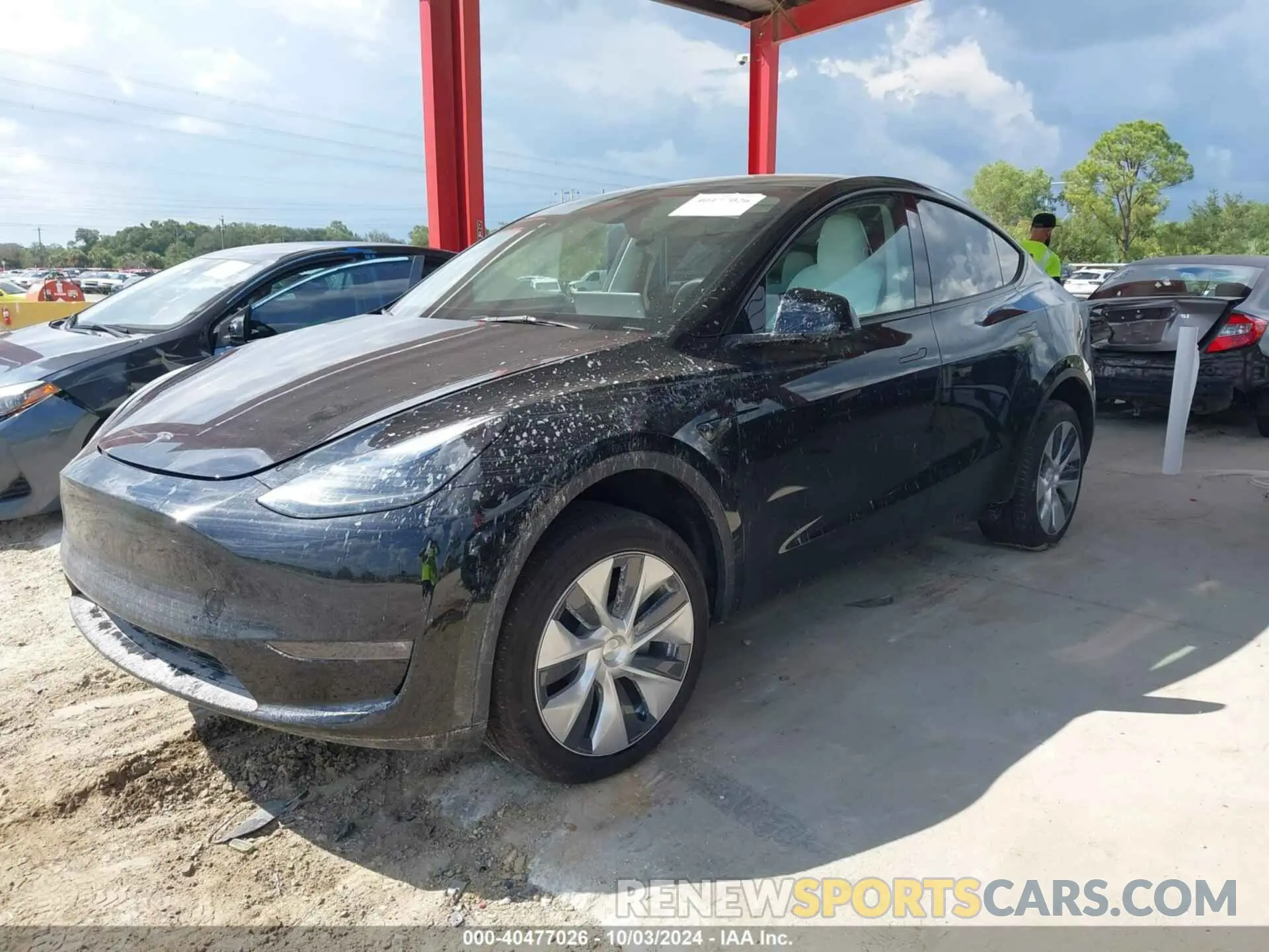 2 Photograph of a damaged car 7SAYGDEE4PF858340 TESLA MODEL Y 2023