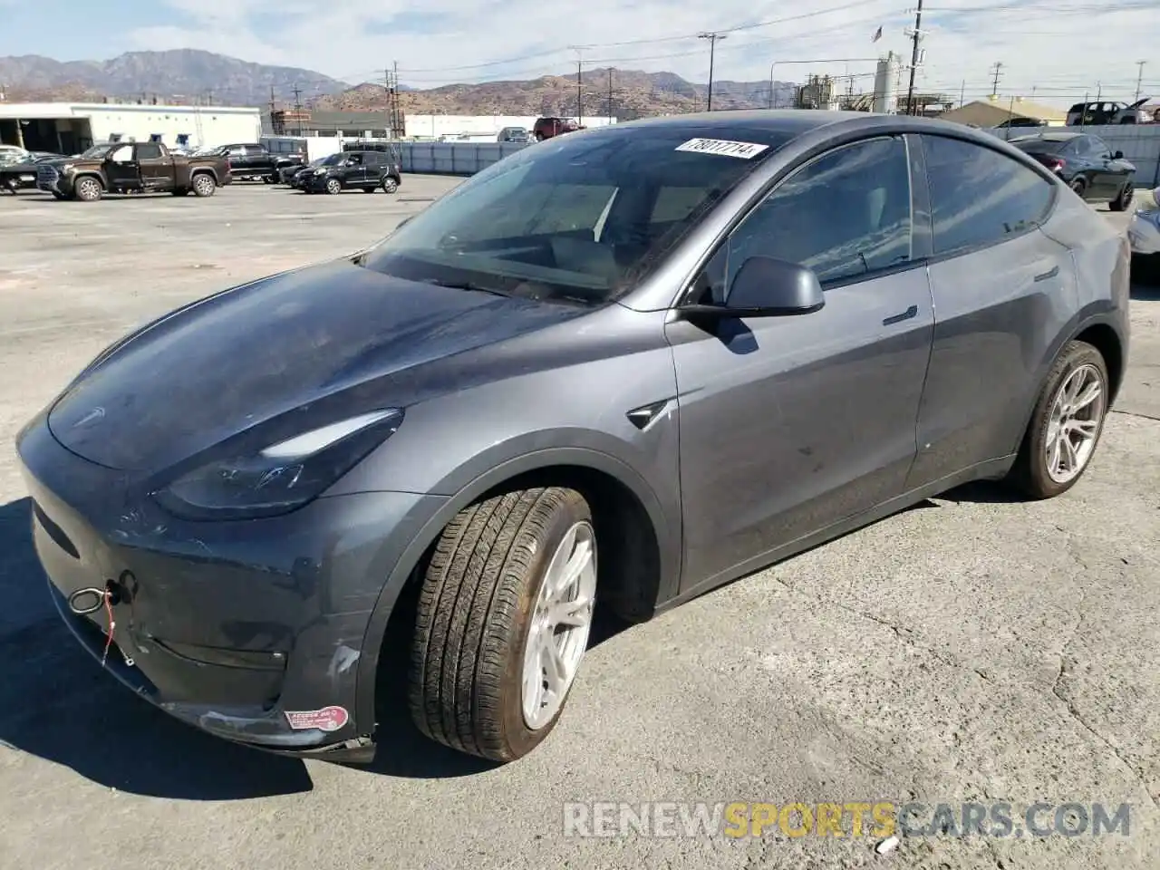 1 Photograph of a damaged car 7SAYGDEE4PF888048 TESLA MODEL Y 2023