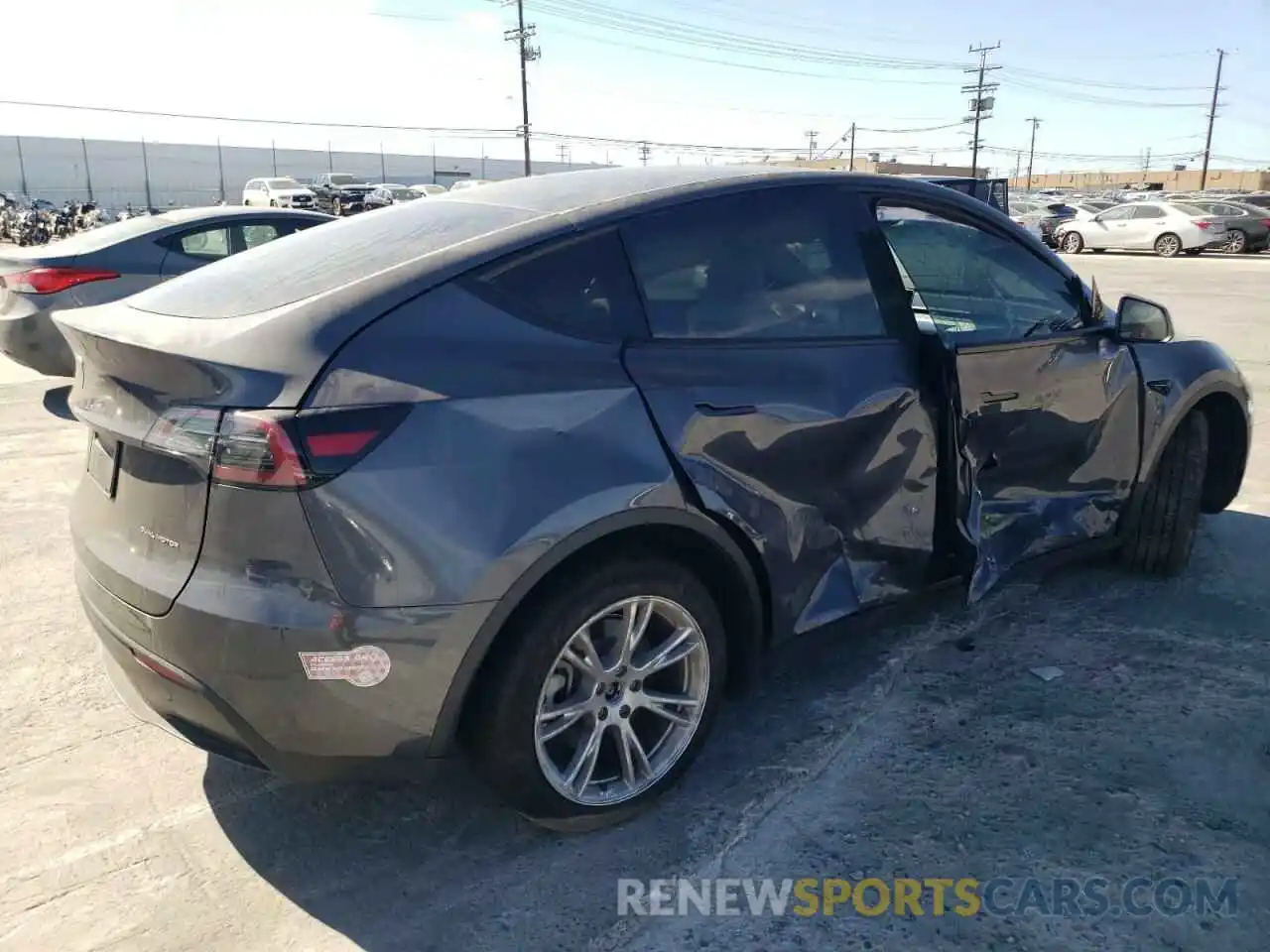 3 Photograph of a damaged car 7SAYGDEE4PF888048 TESLA MODEL Y 2023