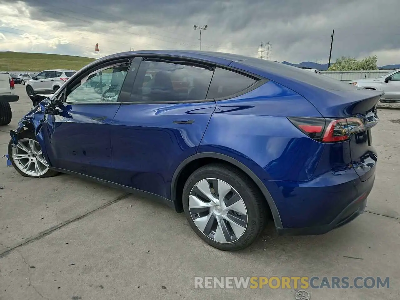 2 Photograph of a damaged car 7SAYGDEE4PF890429 TESLA MODEL Y 2023