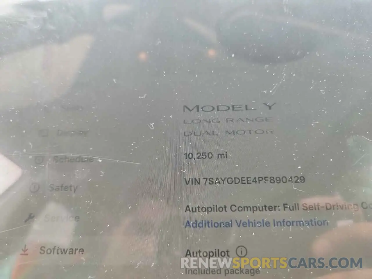 9 Photograph of a damaged car 7SAYGDEE4PF890429 TESLA MODEL Y 2023