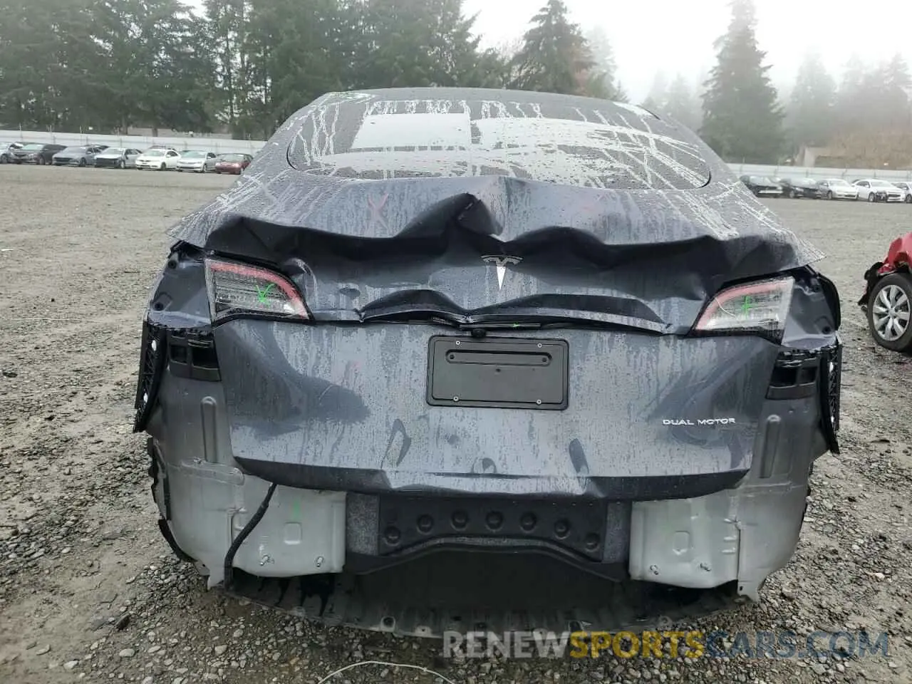 6 Photograph of a damaged car 7SAYGDEE4PF914079 TESLA MODEL Y 2023