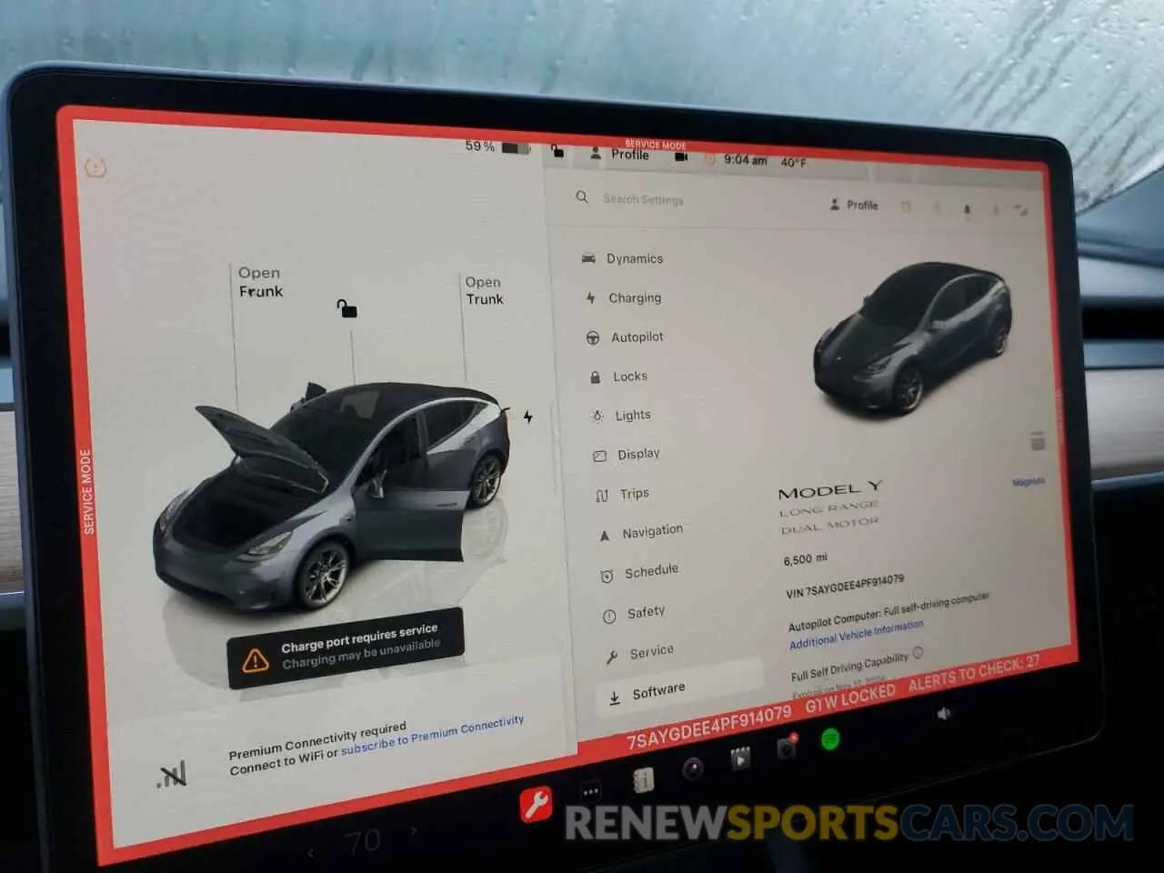 9 Photograph of a damaged car 7SAYGDEE4PF914079 TESLA MODEL Y 2023