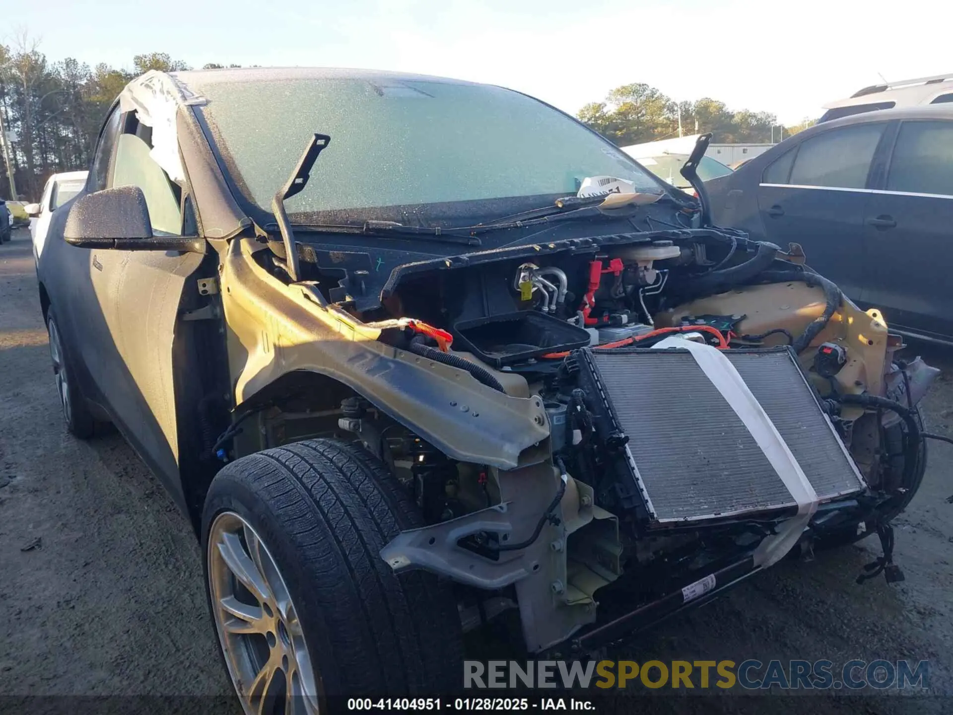 1 Photograph of a damaged car 7SAYGDEE4PF928239 TESLA MODEL Y 2023