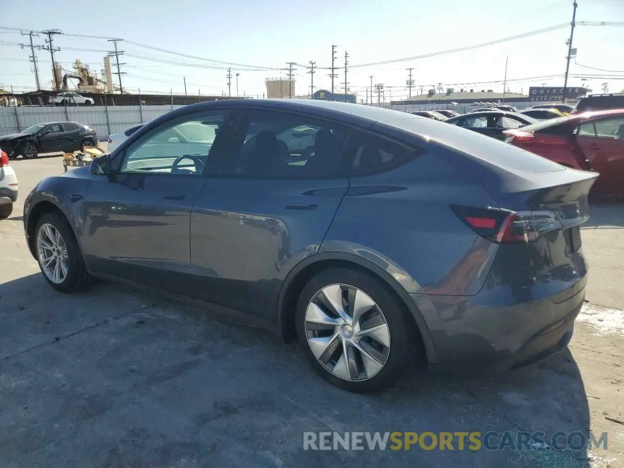 2 Photograph of a damaged car 7SAYGDEE5PA037129 TESLA MODEL Y 2023
