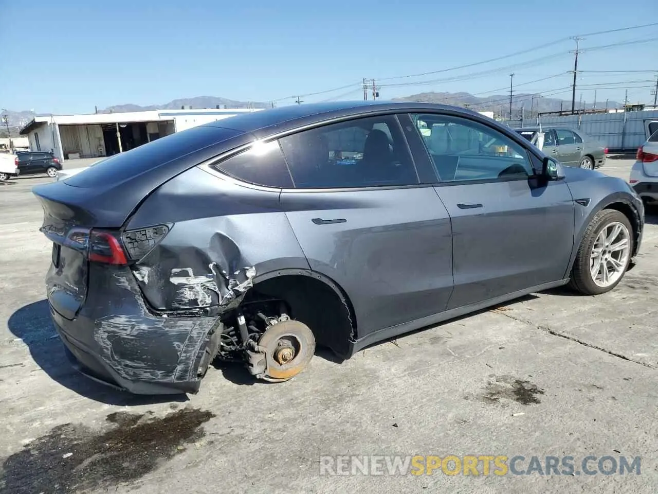 3 Photograph of a damaged car 7SAYGDEE5PA037129 TESLA MODEL Y 2023