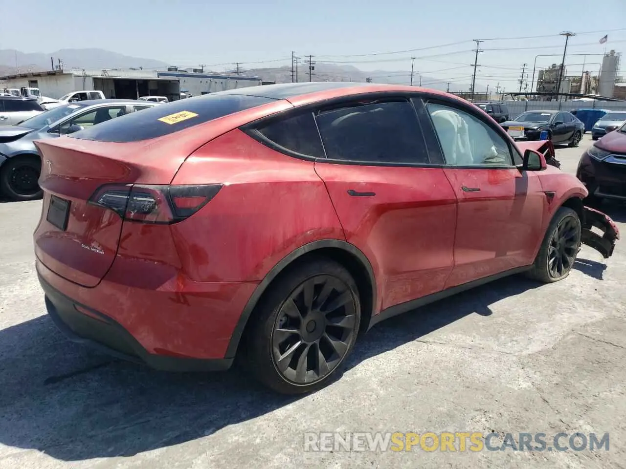 3 Photograph of a damaged car 7SAYGDEE5PA042802 TESLA MODEL Y 2023