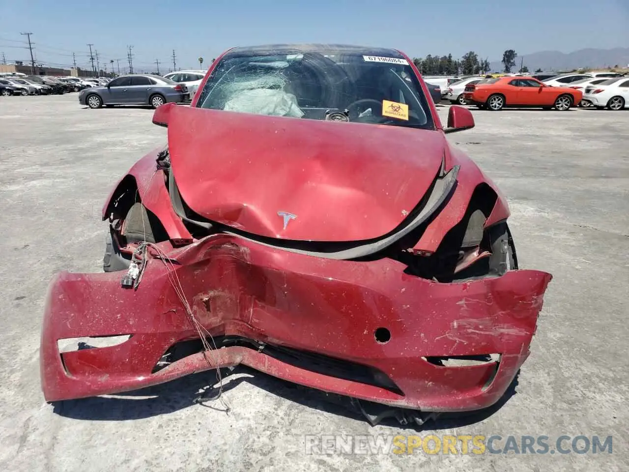 5 Photograph of a damaged car 7SAYGDEE5PA042802 TESLA MODEL Y 2023