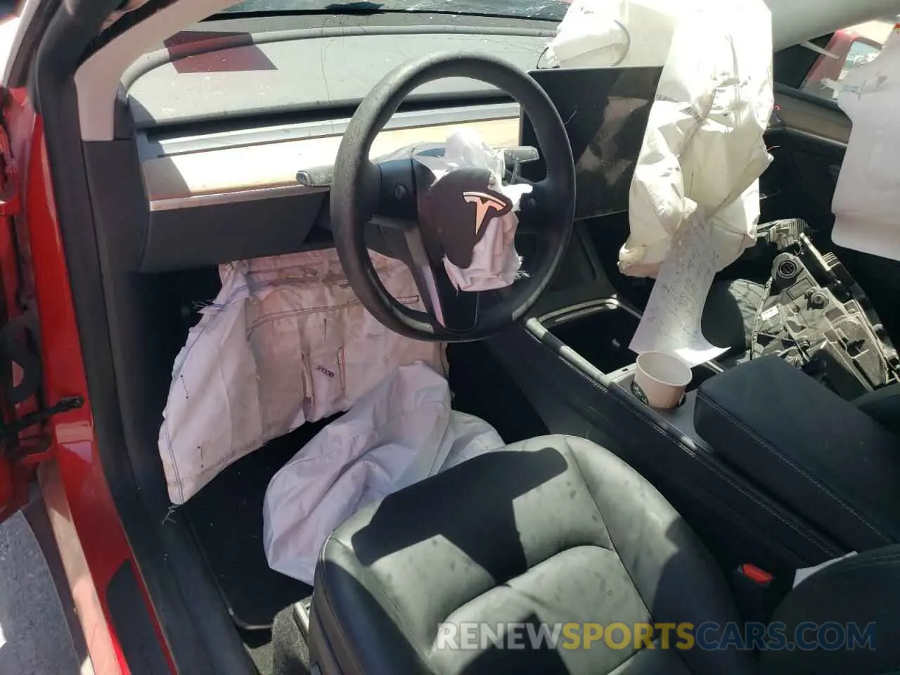 8 Photograph of a damaged car 7SAYGDEE5PA042802 TESLA MODEL Y 2023
