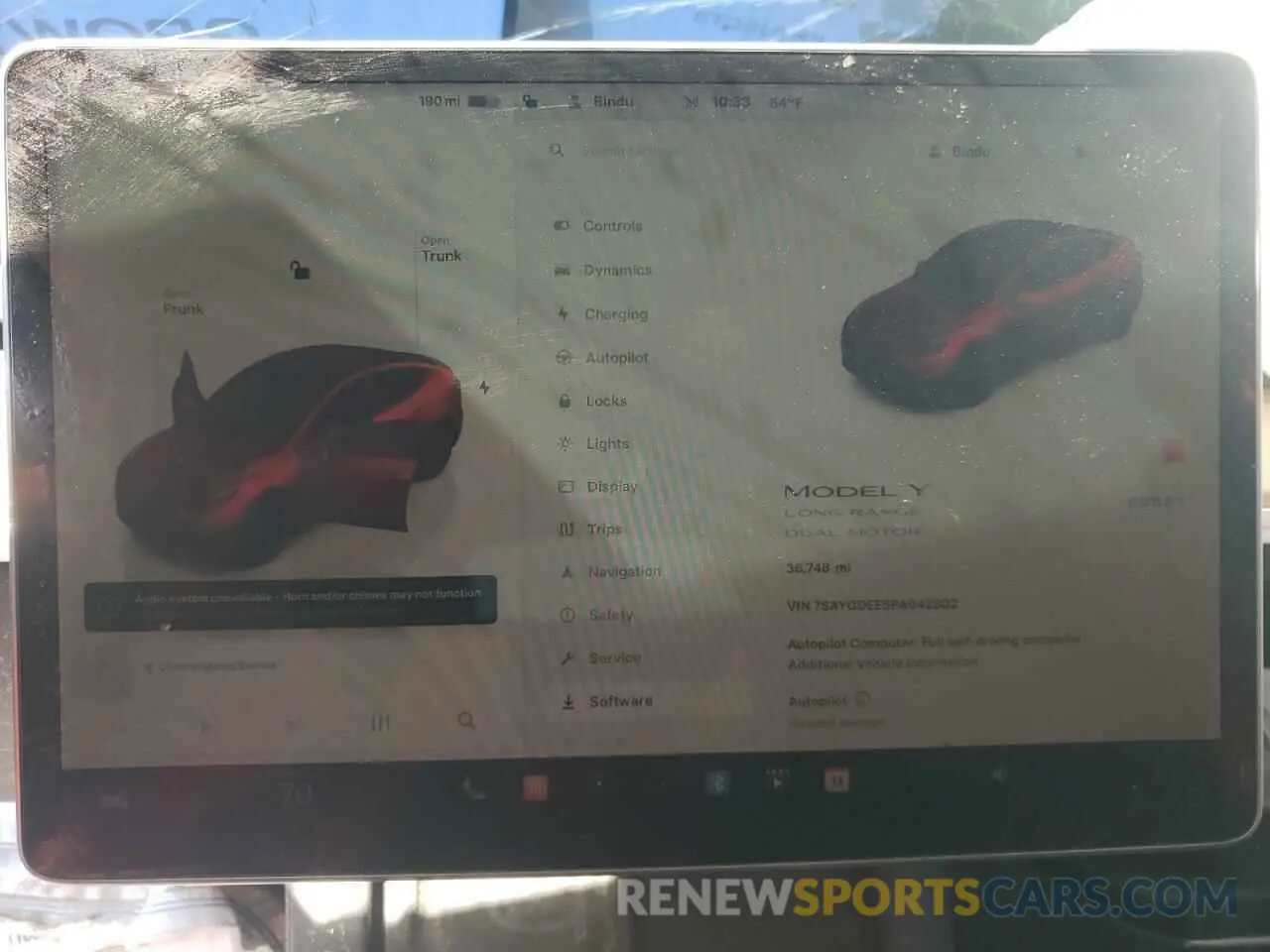 9 Photograph of a damaged car 7SAYGDEE5PA042802 TESLA MODEL Y 2023