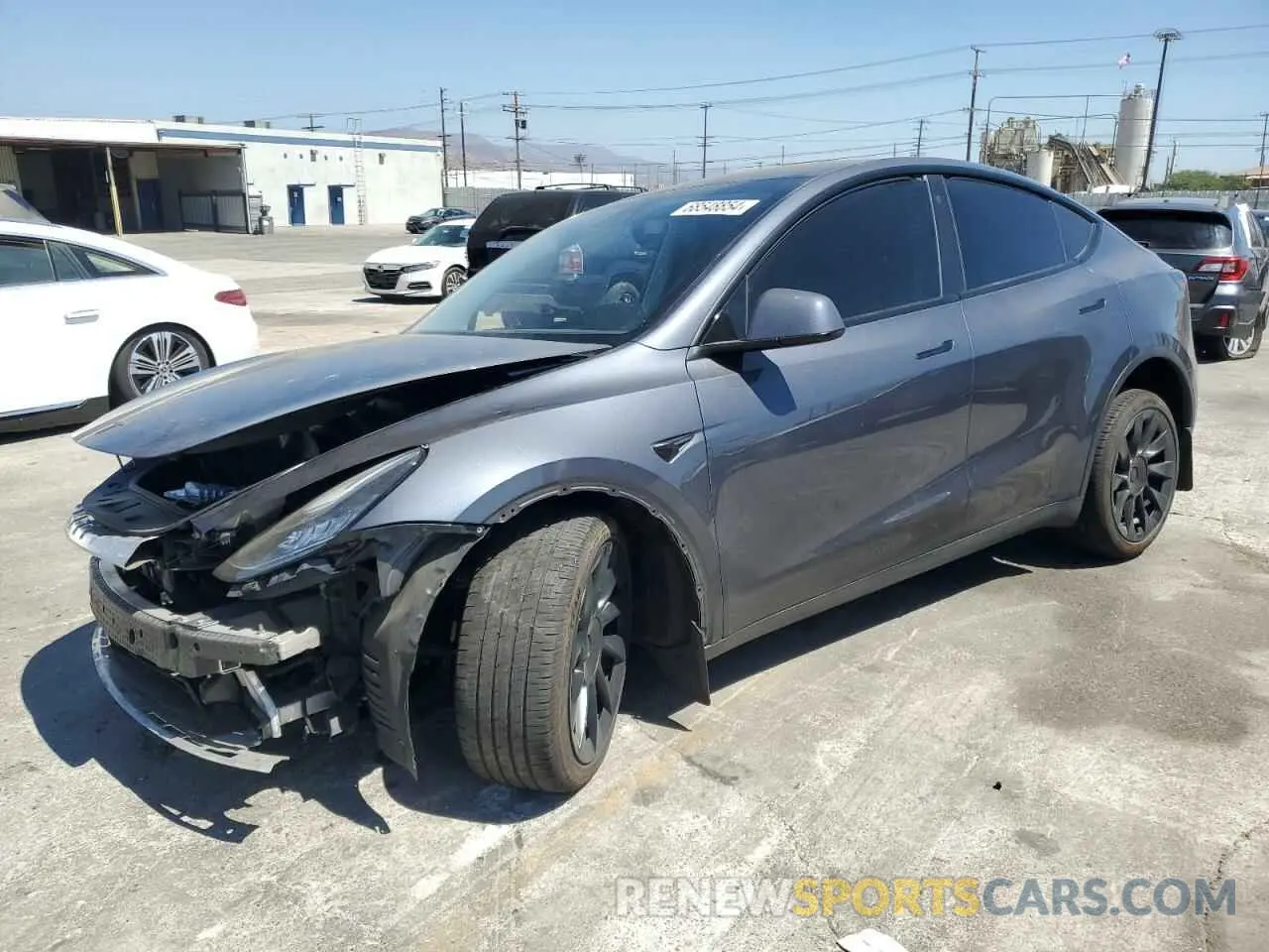1 Photograph of a damaged car 7SAYGDEE5PA076769 TESLA MODEL Y 2023