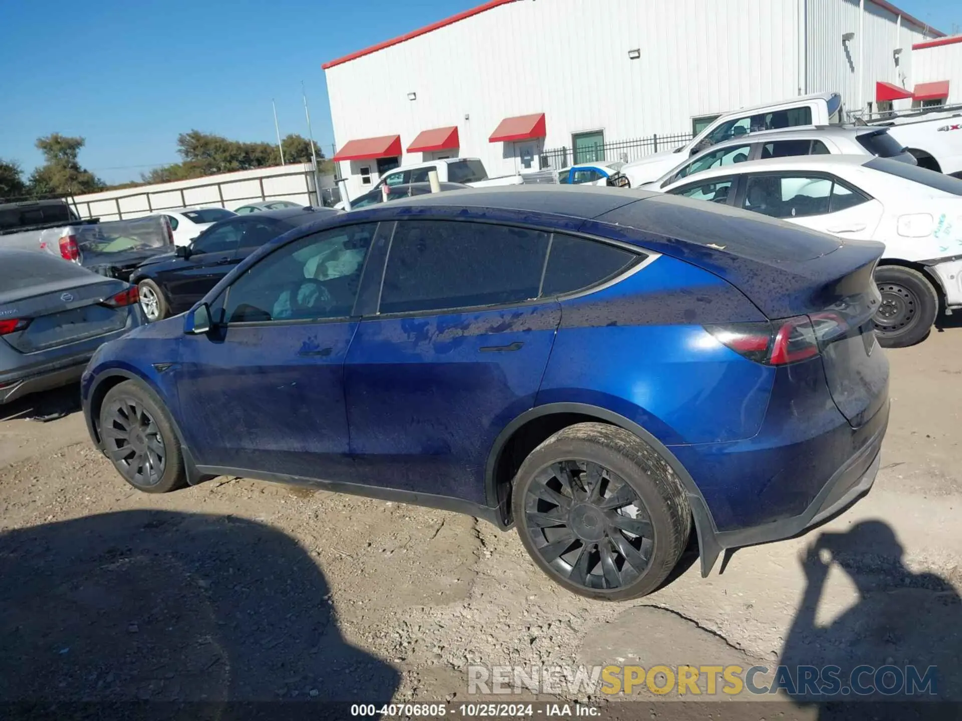 13 Photograph of a damaged car 7SAYGDEE5PA080952 TESLA MODEL Y 2023