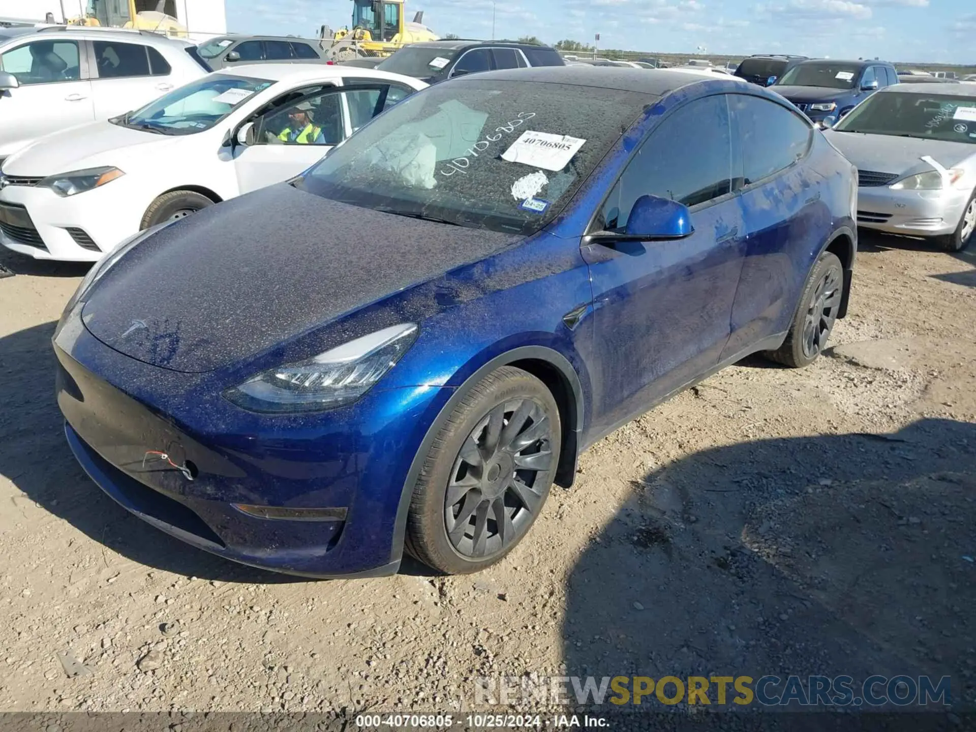 2 Photograph of a damaged car 7SAYGDEE5PA080952 TESLA MODEL Y 2023