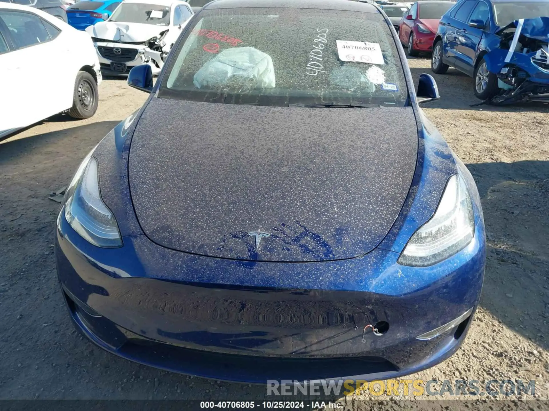 6 Photograph of a damaged car 7SAYGDEE5PA080952 TESLA MODEL Y 2023