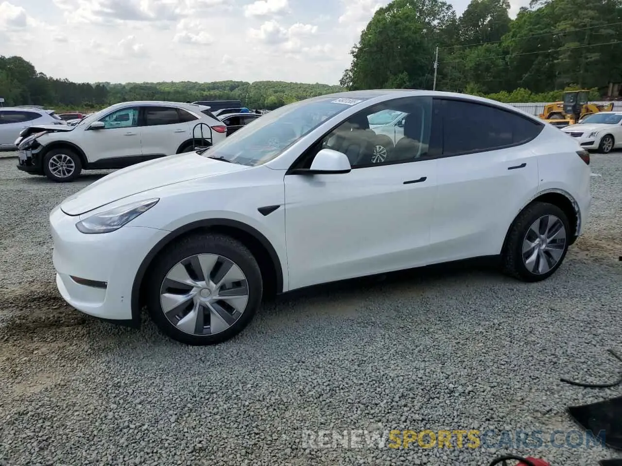 1 Photograph of a damaged car 7SAYGDEE5PA100522 TESLA MODEL Y 2023