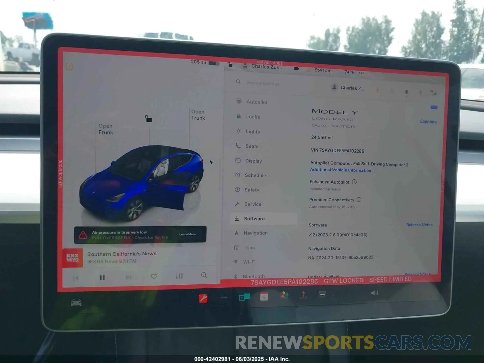 19 Photograph of a damaged car 7SAYGDEE5PA102285 TESLA MODEL Y 2023
