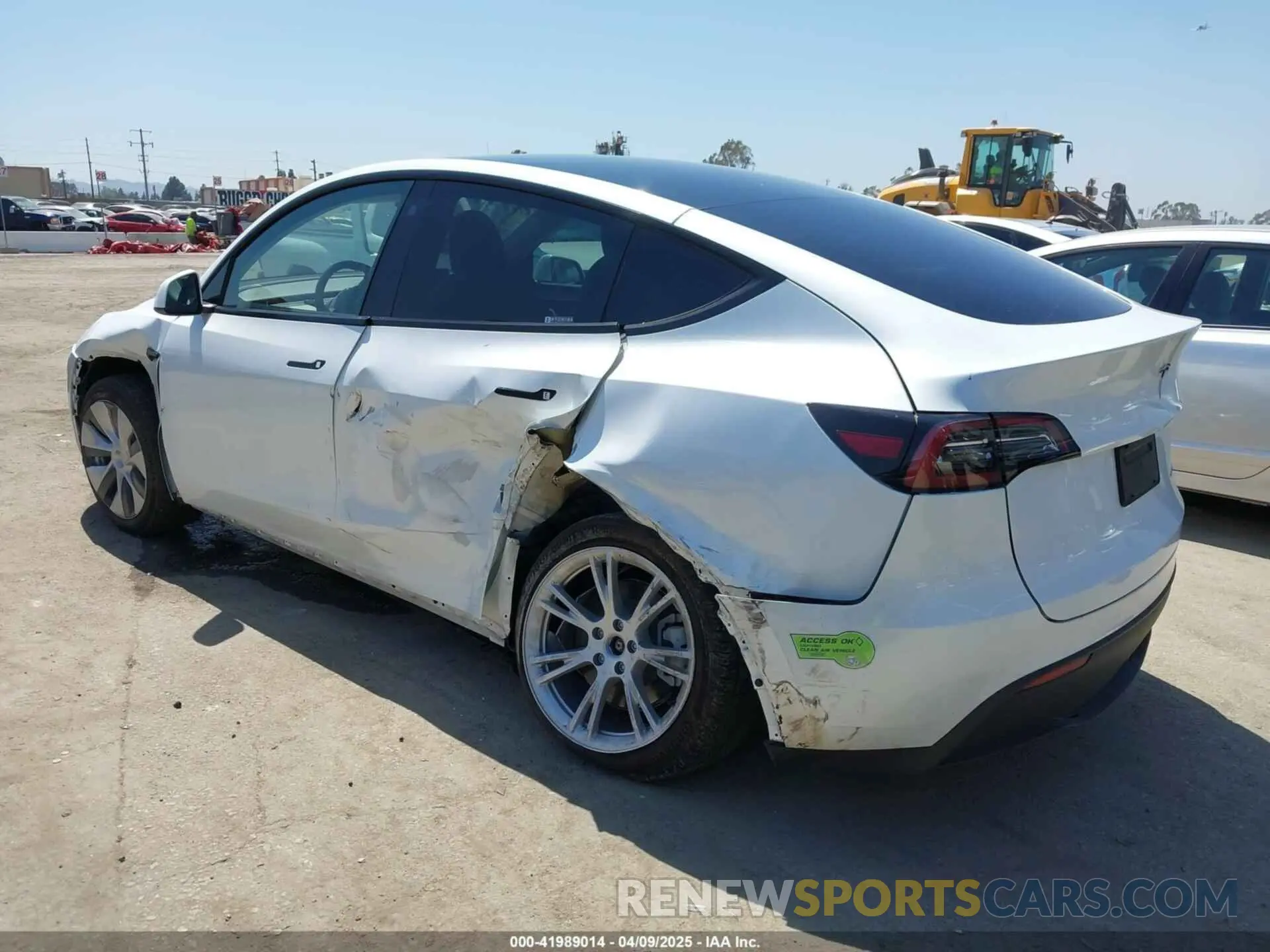 3 Photograph of a damaged car 7SAYGDEE5PA104635 TESLA MODEL Y 2023