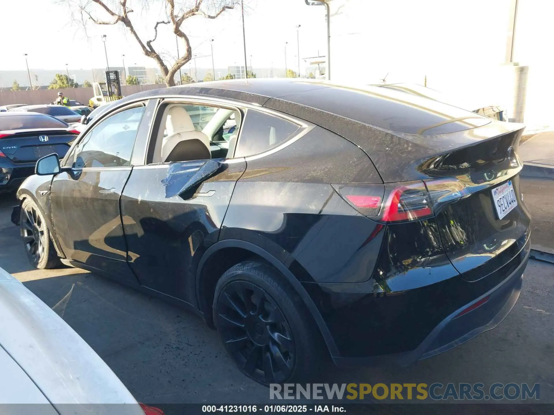 14 Photograph of a damaged car 7SAYGDEE5PA105834 TESLA MODEL Y 2023