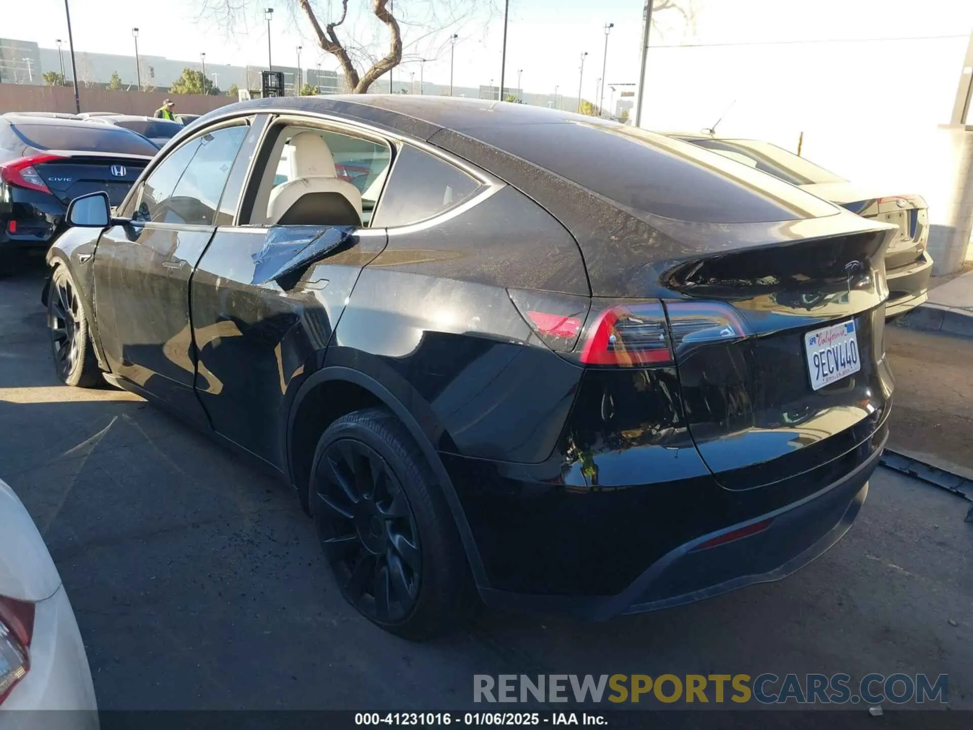 3 Photograph of a damaged car 7SAYGDEE5PA105834 TESLA MODEL Y 2023