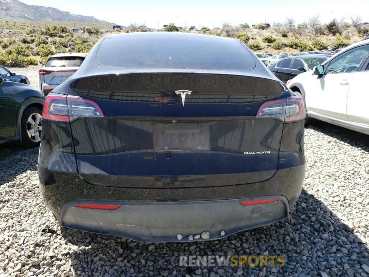 6 Photograph of a damaged car 7SAYGDEE5PA107275 TESLA MODEL Y 2023