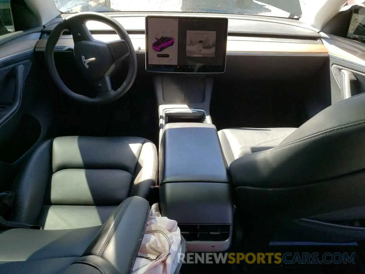 8 Photograph of a damaged car 7SAYGDEE5PA107275 TESLA MODEL Y 2023