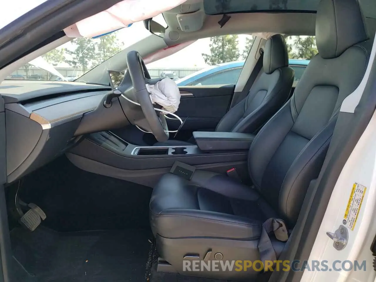 7 Photograph of a damaged car 7SAYGDEE5PA109303 TESLA MODEL Y 2023