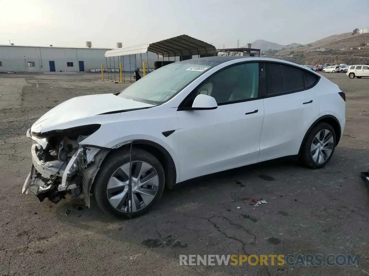 1 Photograph of a damaged car 7SAYGDEE5PA125887 TESLA MODEL Y 2023
