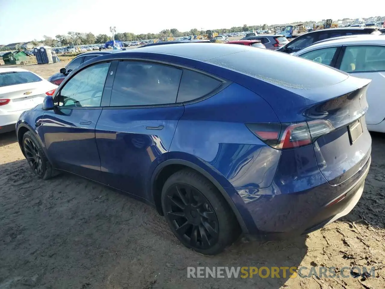 2 Photograph of a damaged car 7SAYGDEE5PA163071 TESLA MODEL Y 2023