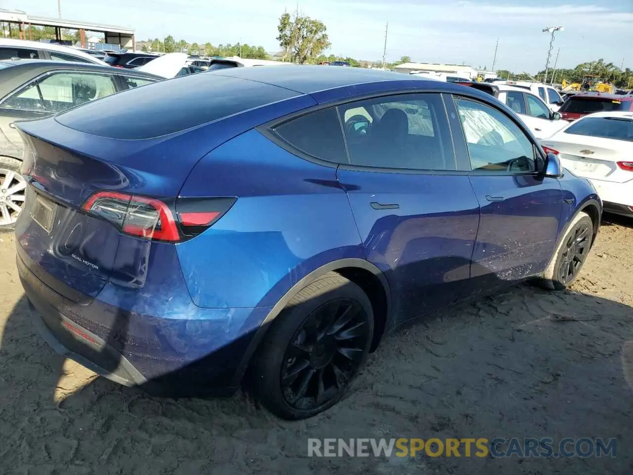3 Photograph of a damaged car 7SAYGDEE5PA163071 TESLA MODEL Y 2023