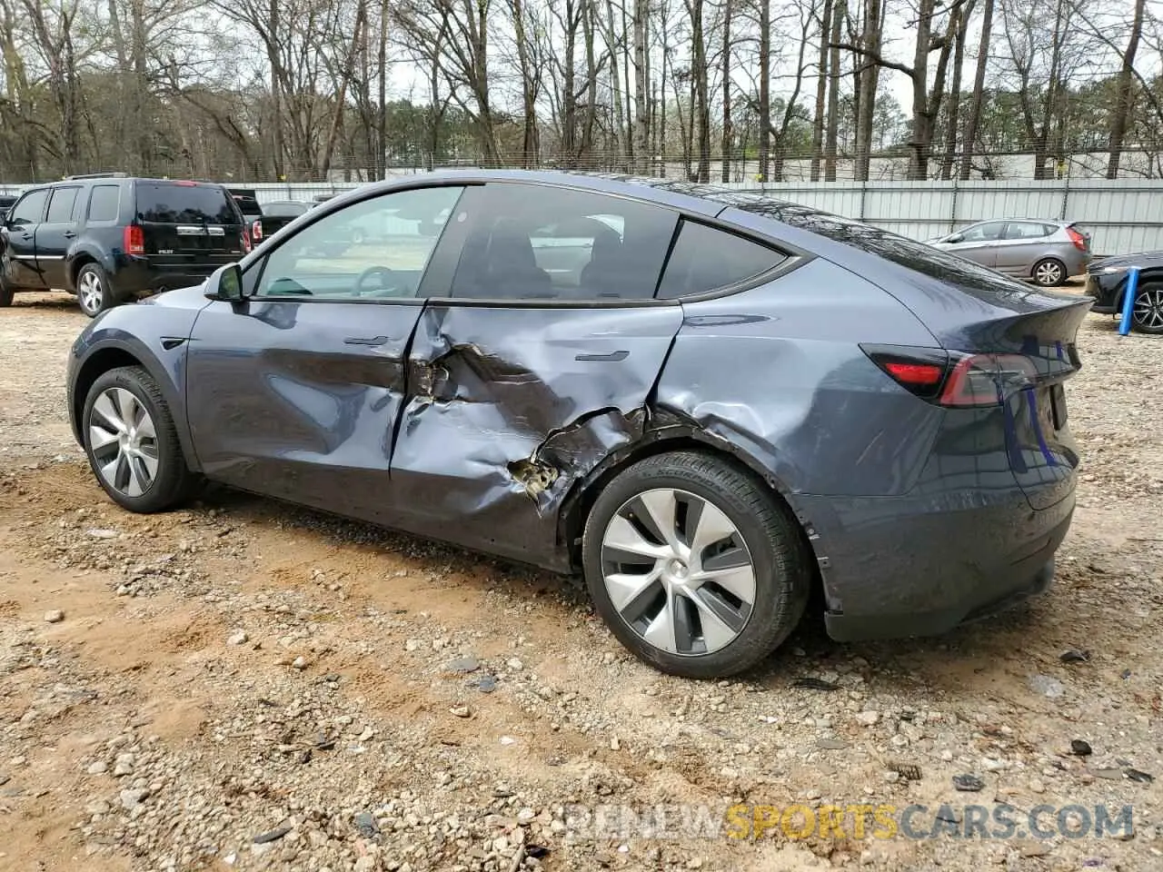2 Photograph of a damaged car 7SAYGDEE5PA164270 TESLA MODEL Y 2023