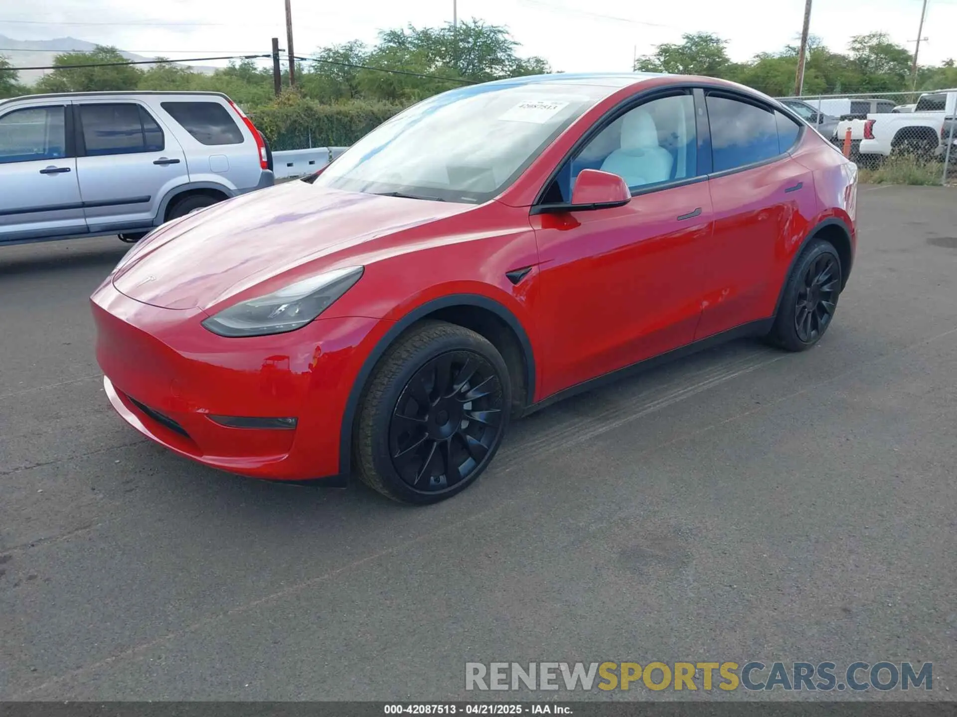 2 Photograph of a damaged car 7SAYGDEE5PA167914 TESLA MODEL Y 2023