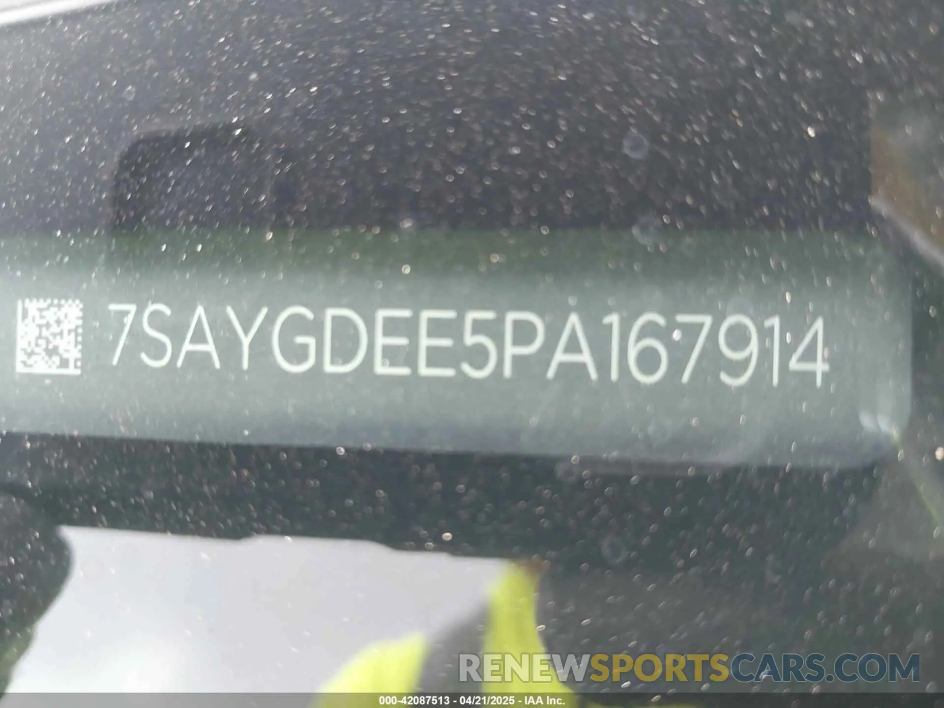 9 Photograph of a damaged car 7SAYGDEE5PA167914 TESLA MODEL Y 2023