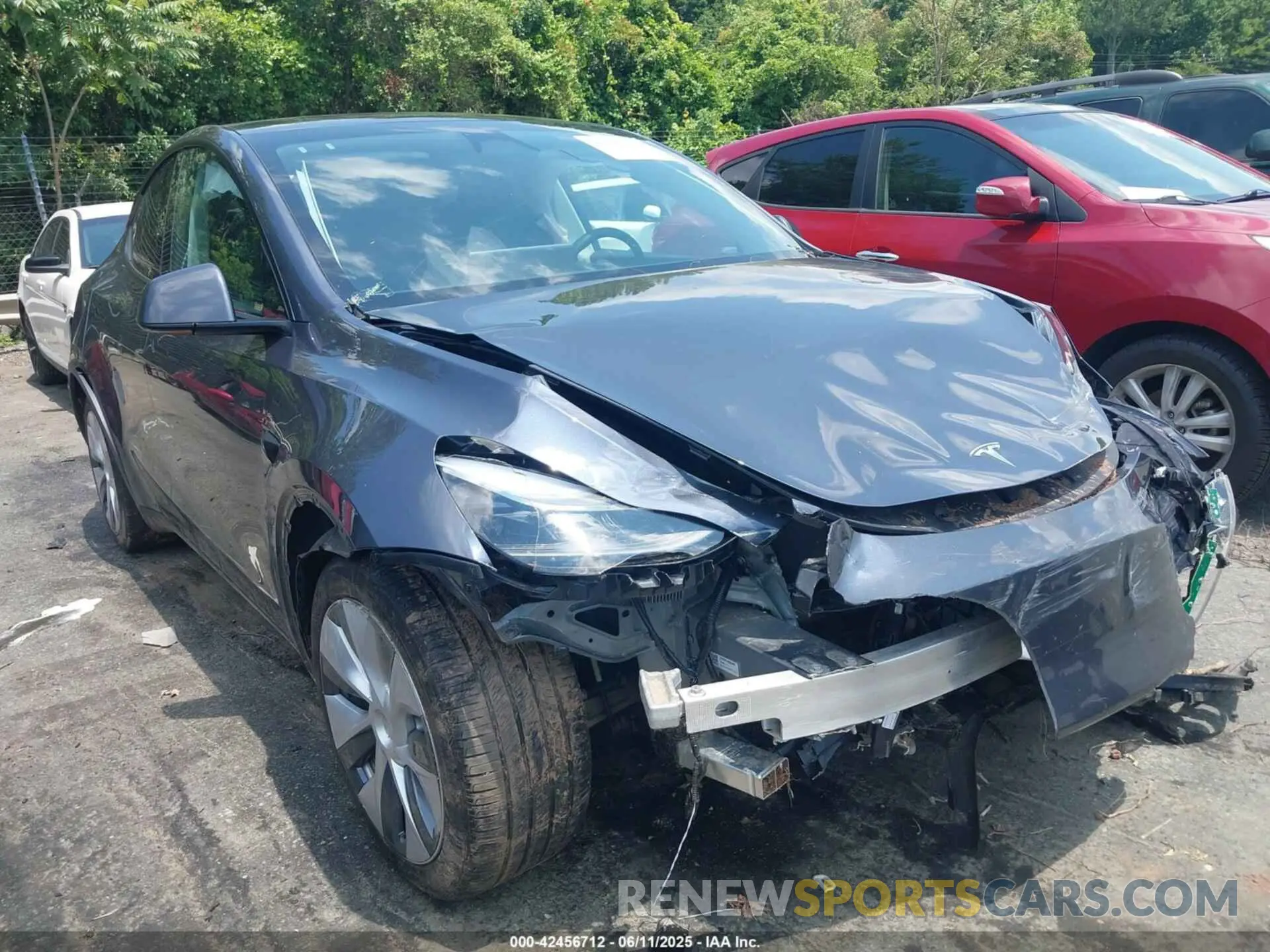 1 Photograph of a damaged car 7SAYGDEE5PA184258 TESLA MODEL Y 2023