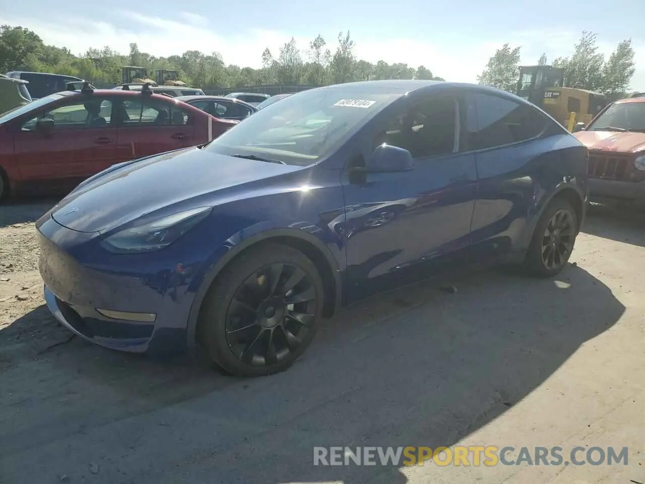 1 Photograph of a damaged car 7SAYGDEE5PA186804 TESLA MODEL Y 2023