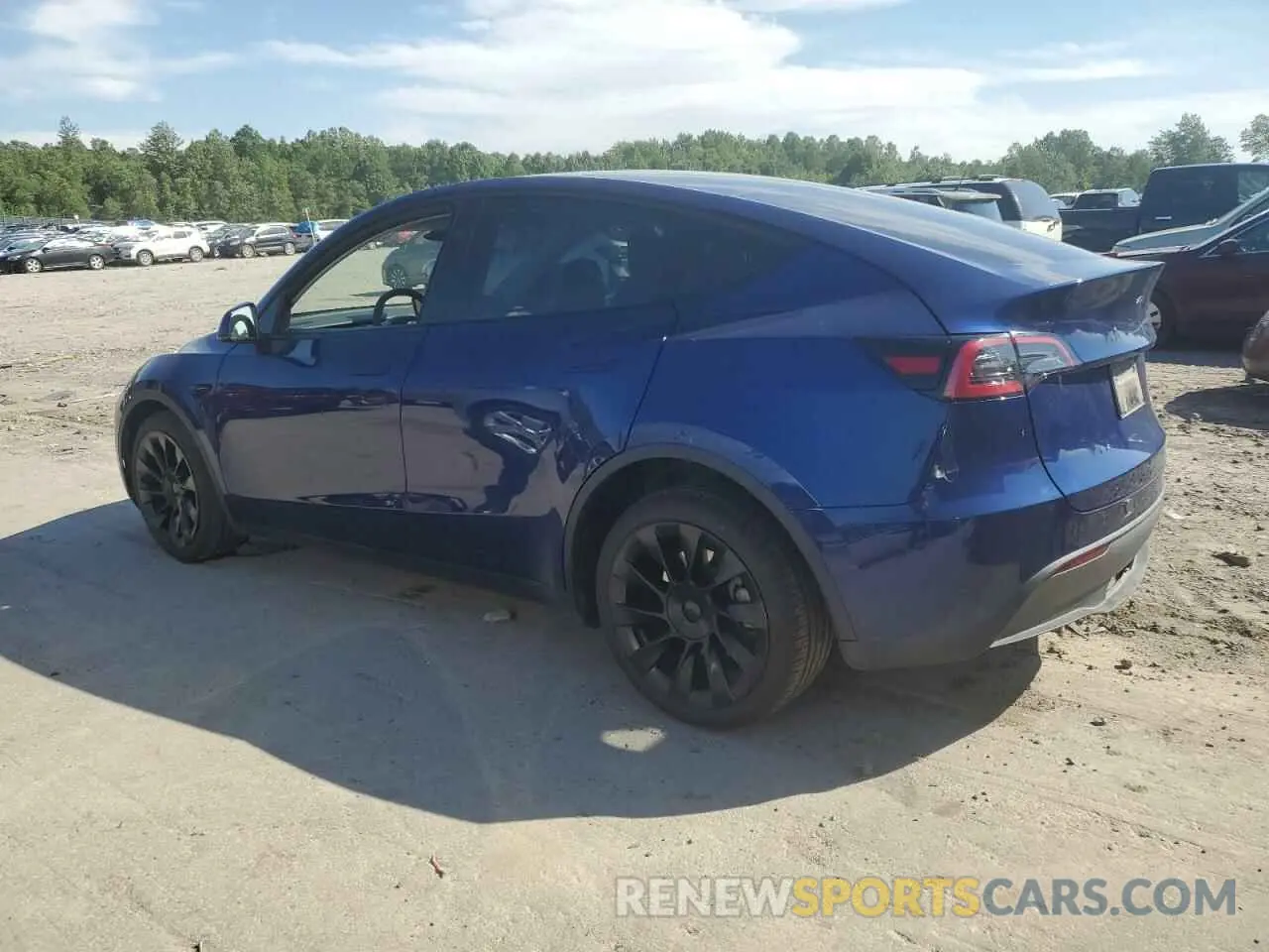 2 Photograph of a damaged car 7SAYGDEE5PA186804 TESLA MODEL Y 2023