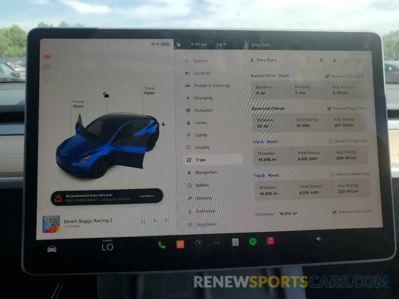 9 Photograph of a damaged car 7SAYGDEE5PA186804 TESLA MODEL Y 2023