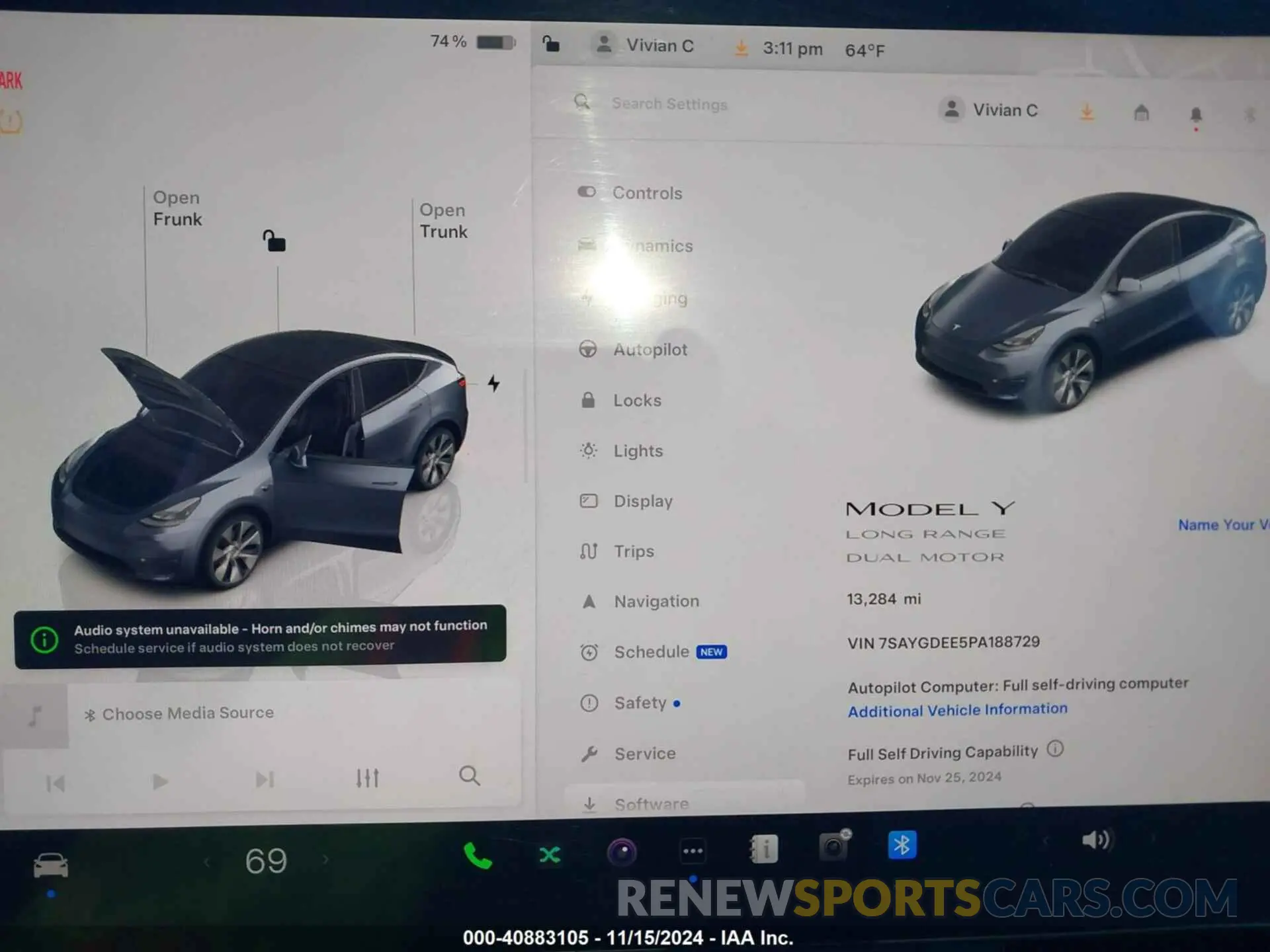 18 Photograph of a damaged car 7SAYGDEE5PA188729 TESLA MODEL Y 2023