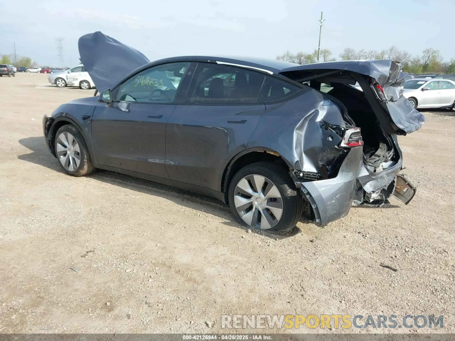 3 Photograph of a damaged car 7SAYGDEE5PA200040 TESLA MODEL Y 2023