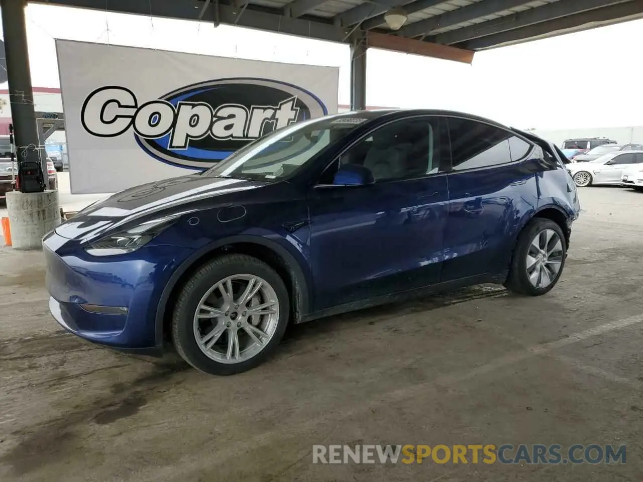 1 Photograph of a damaged car 7SAYGDEE5PA211779 TESLA MODEL Y 2023
