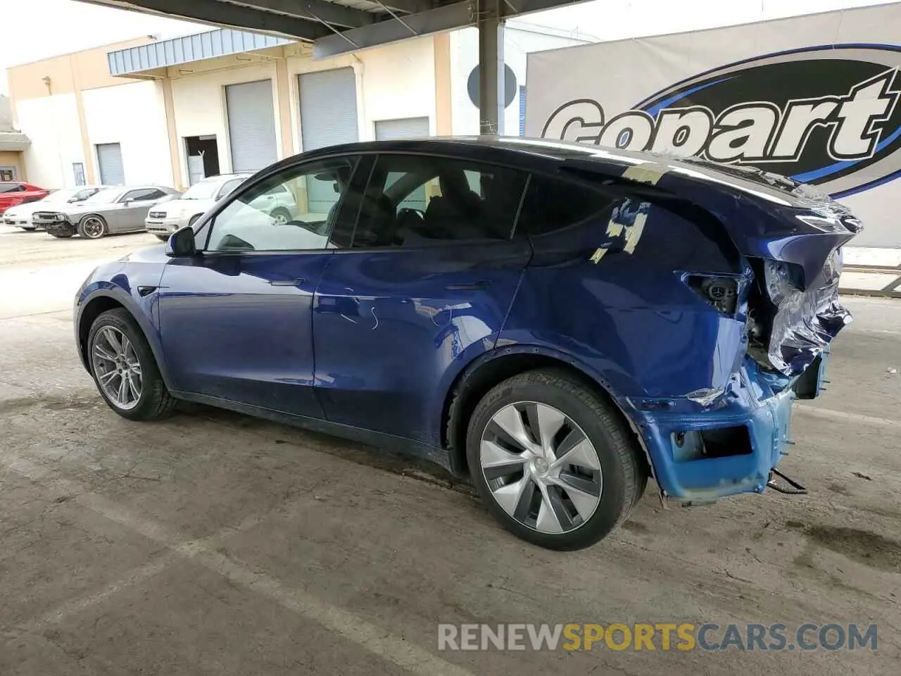 2 Photograph of a damaged car 7SAYGDEE5PA211779 TESLA MODEL Y 2023